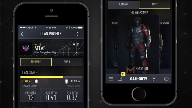call of duty companion app