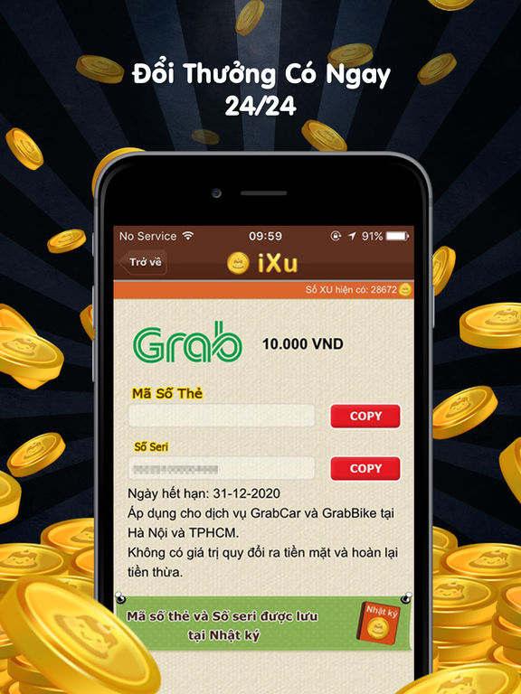 iXu nhận quà miễn phí screenshot 8