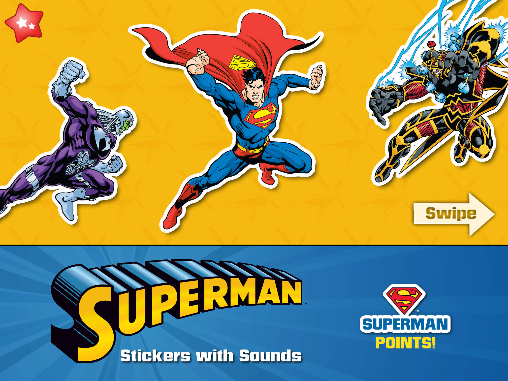 Superman: Stickers with Sounds