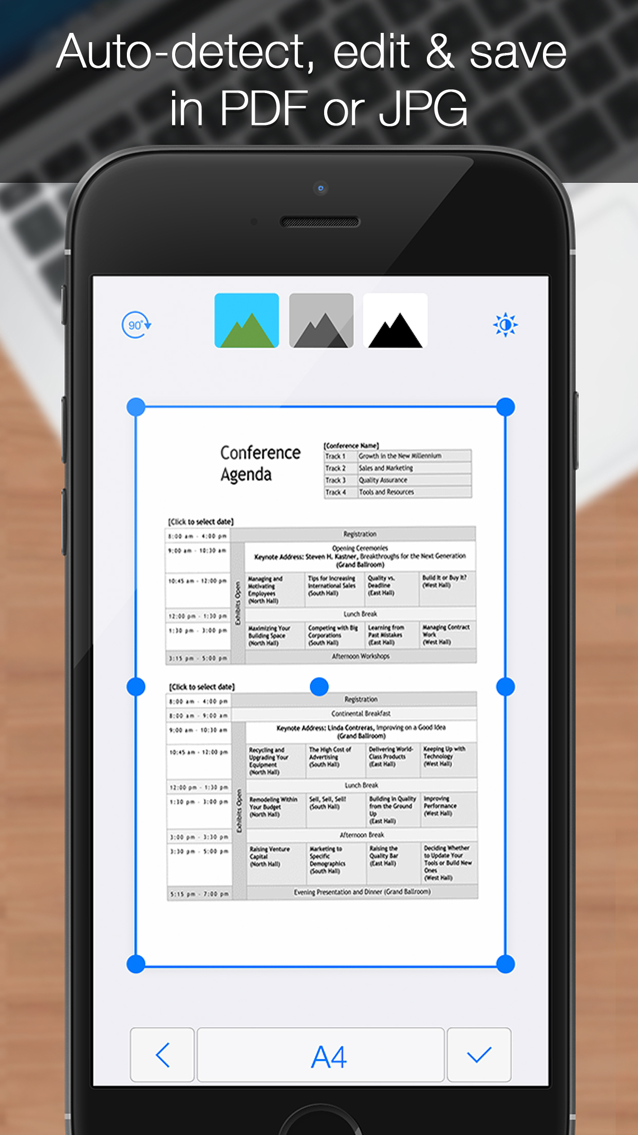 iScanner Pro - Mobile PDF Scanner to Scan Documents, Receipts, Biz Cards, Books