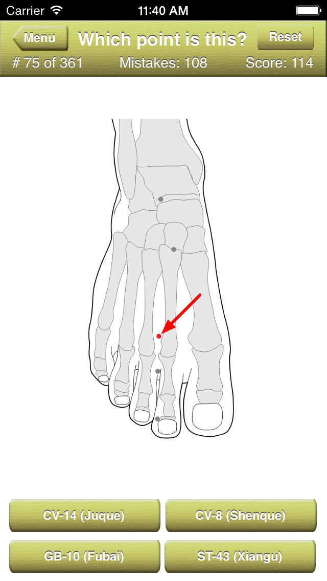 App Shopper Acupuncture Points Quiz (Medical)