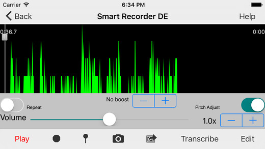 smart recorder app transcribe