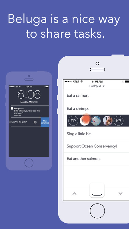 Beluga: Shared Tasks. screenshot-0