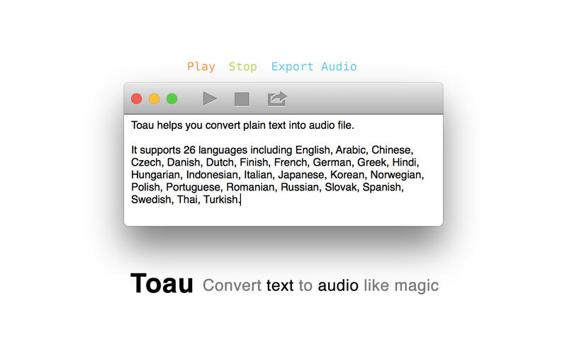 text to audio converter
