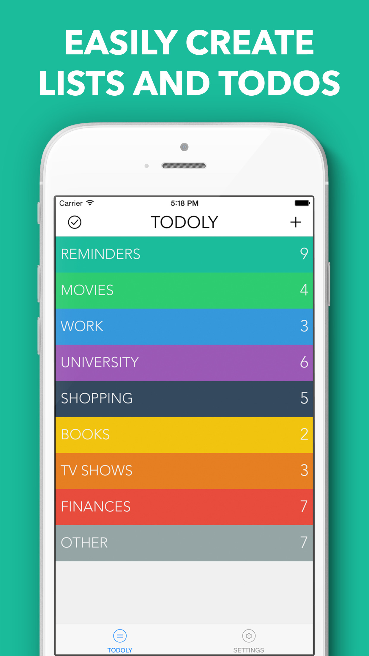 Todoly Reminders