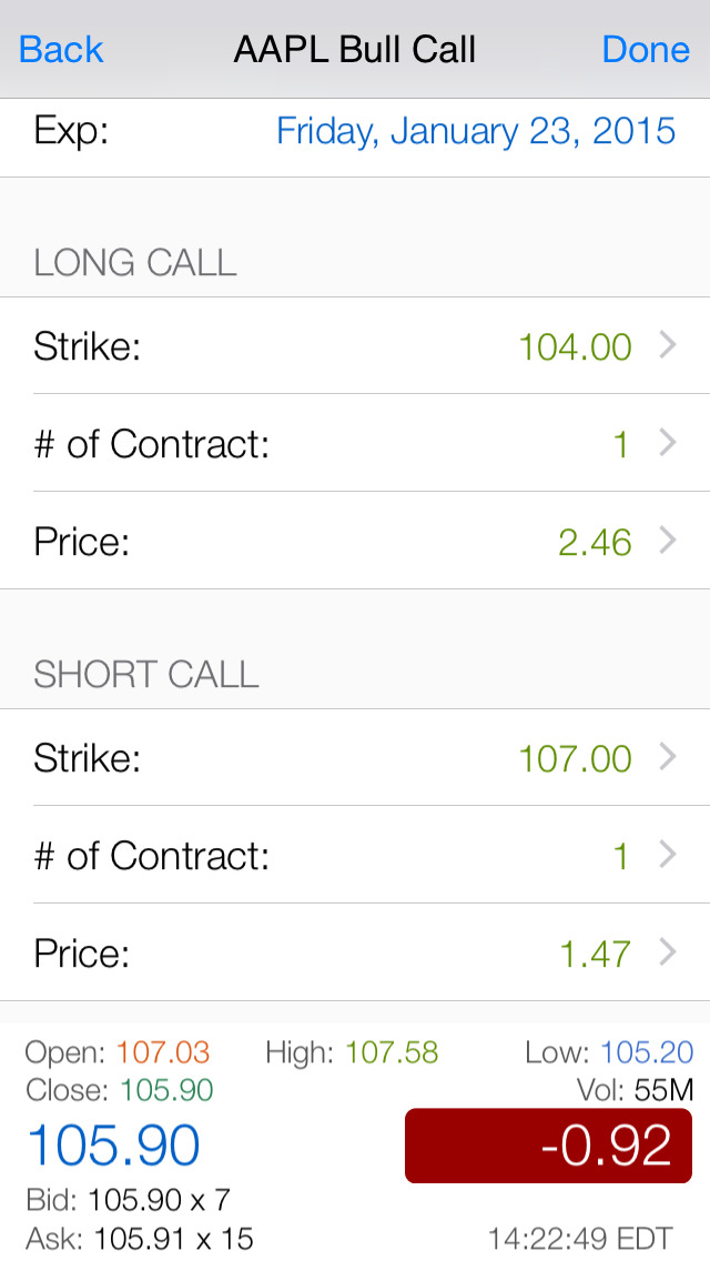 Best options strategy calculator