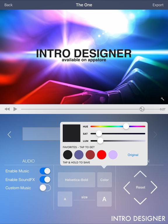 intro designer for imovie free download