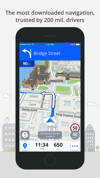 Sygic North America: GPS Navigation, Offline Maps Screenshots