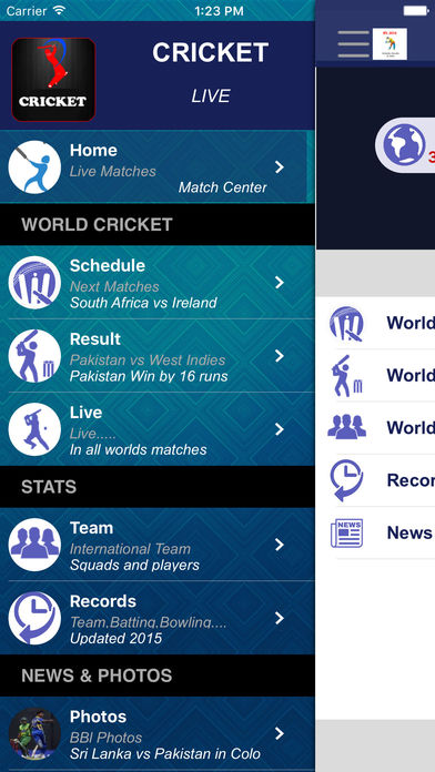 mobile criclive