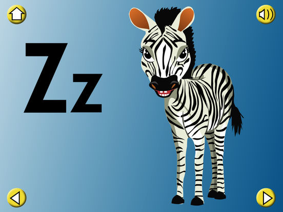 App Shopper: Z is for Zebra - Learn Letter Sounds (Education)