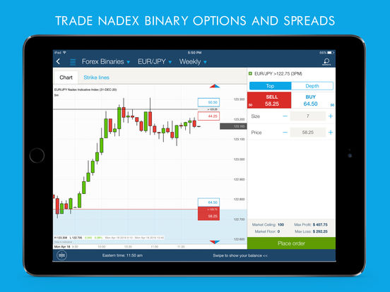 Trade in options for ipad