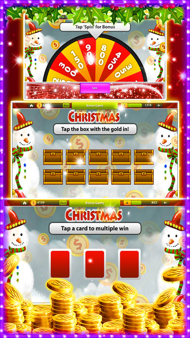 Very Merry Ho Ho Ho Christmas Holiday Slots Free Screenshot on iOS