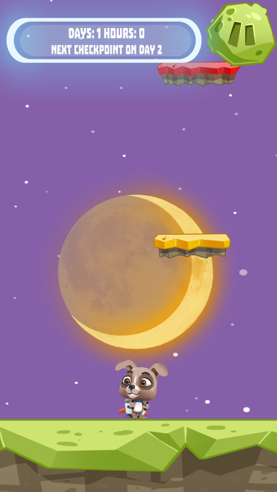 Dog Astronaut Jumping in Space – Flappy Crush Impossible Puppy Dash Screenshot on iOS