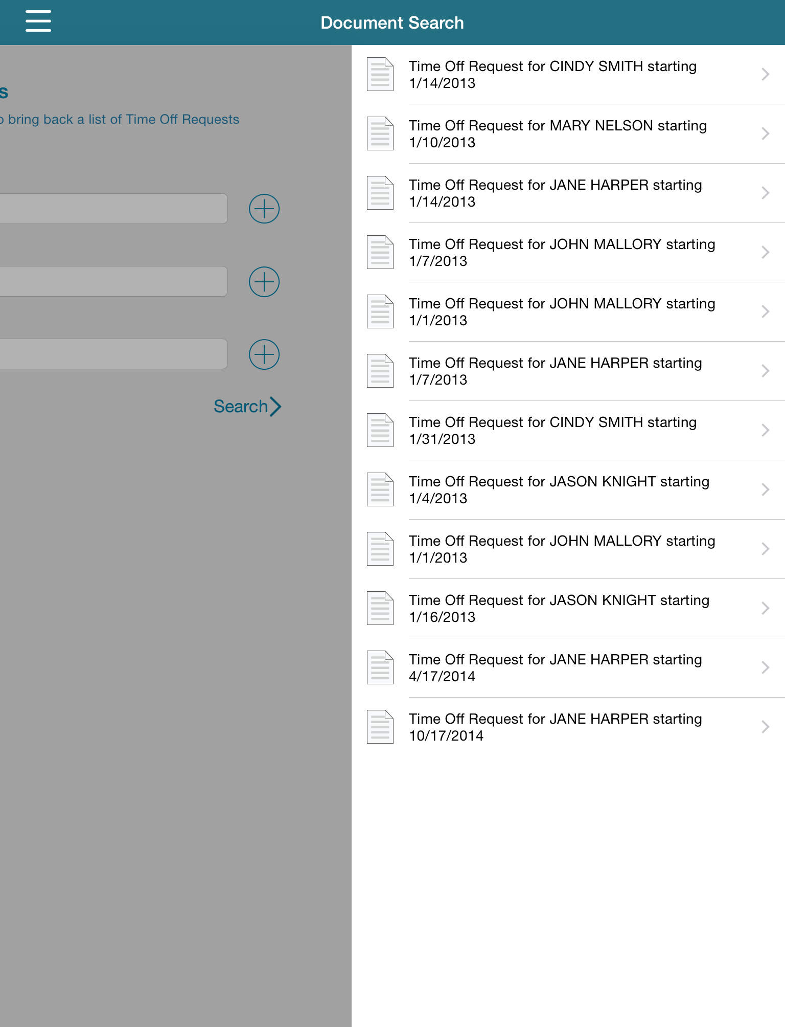 OnBase Mobile 15 for iPad