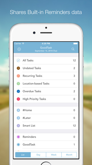 GoodTask 2 - Reminders, To-do, Task Manager with Calendar Screenshots