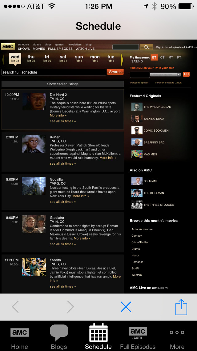 AMC Mobile screenshot-4