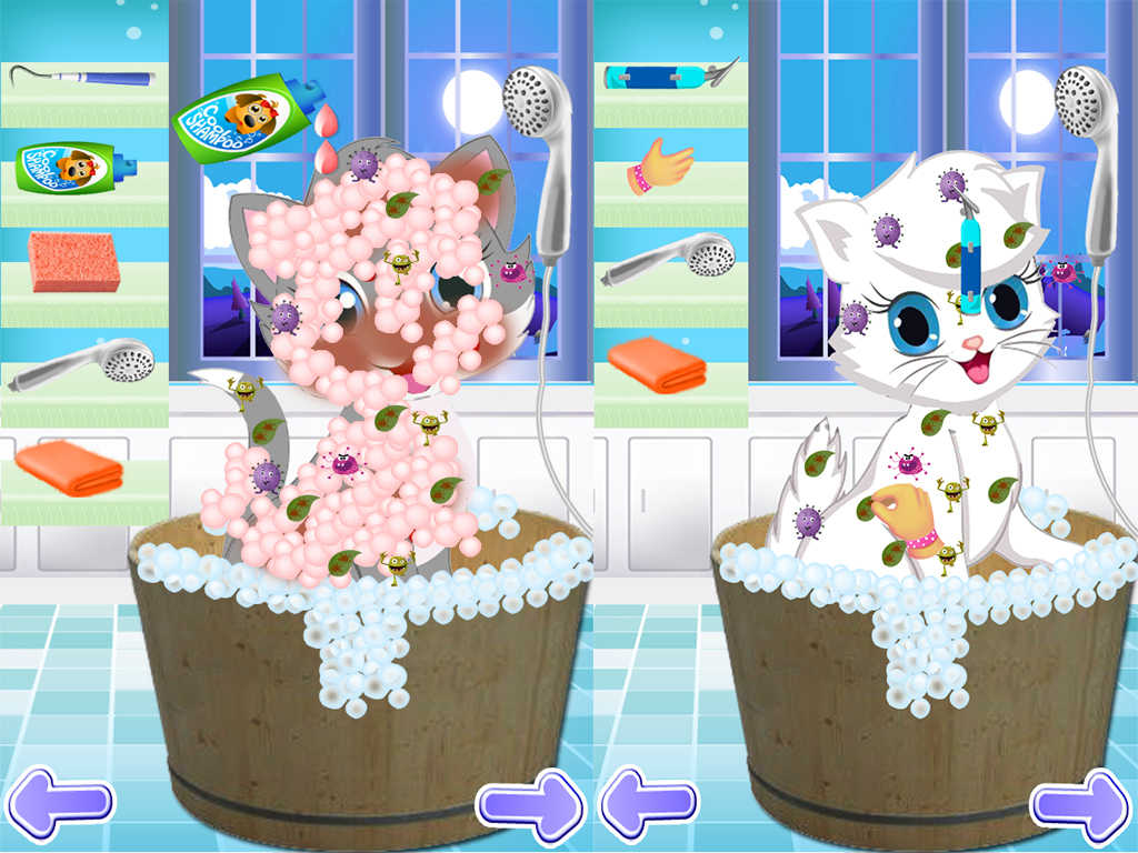 App Shopper Fluffy Kitty Cat Pet Dress up Salon (Games)