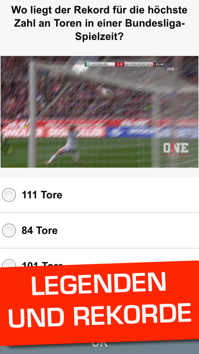 Fussball Bundesliga Quiz - Spiele, Termine, Tabelle, Tore ...