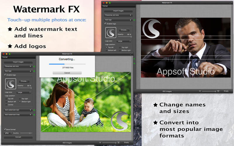 Watermark fx 2 2 – batch watermarking with effects after effects