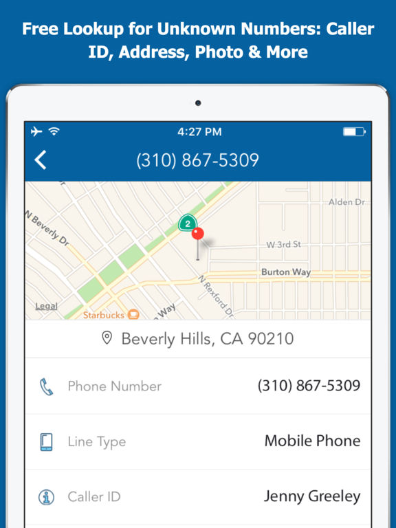 Reverse Phone Number Lookup & Free White Pages App.