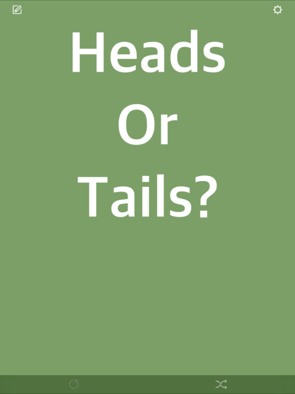 Heads Or Tails Generator Heads Or Tails Generator