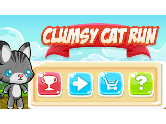 App Shopper: Clumsy Cat Run - Top Running Fun Game for Free (Games)